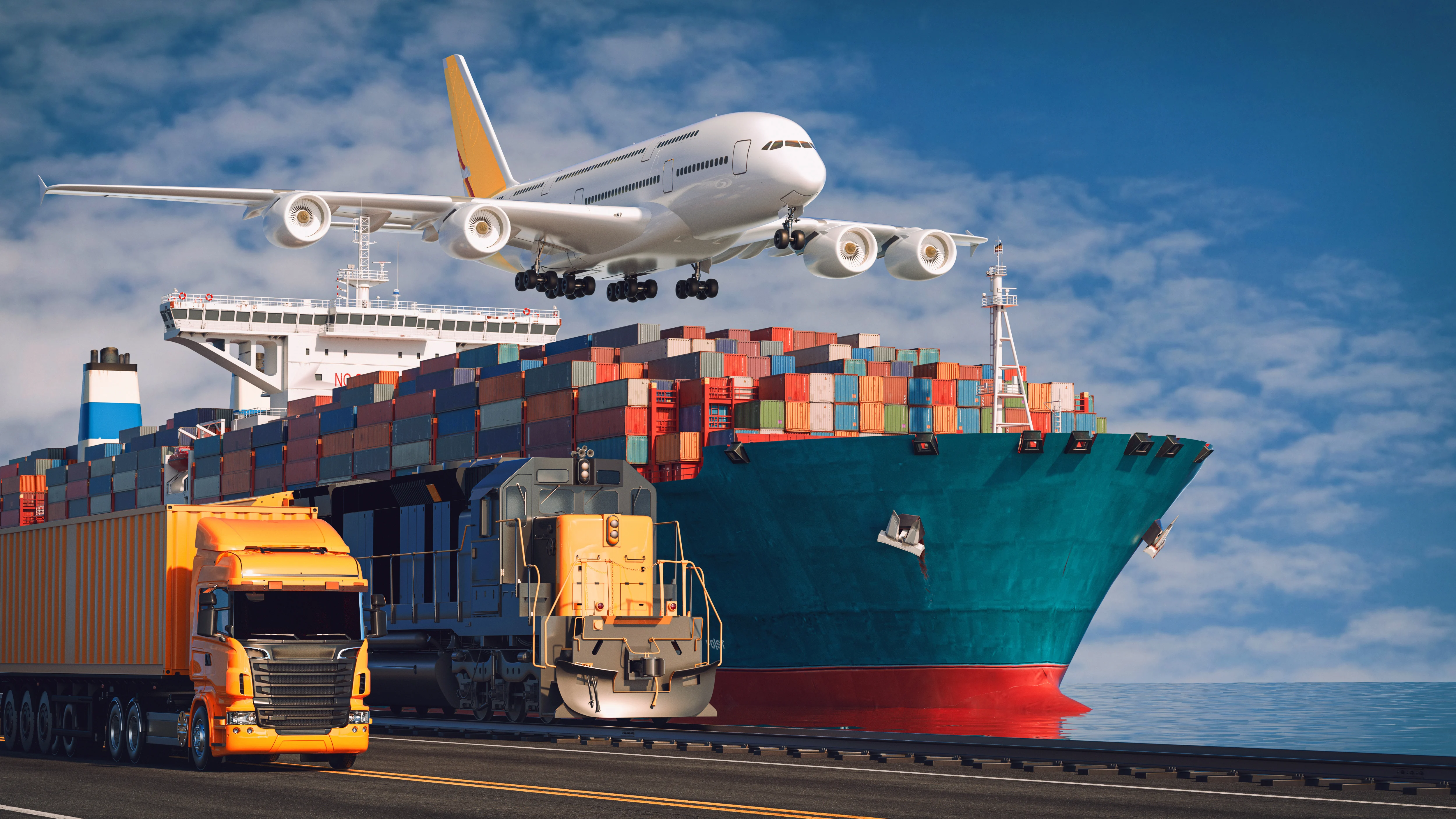 Shipping Background